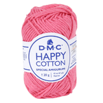 Casa si Gradina - Decoratiuni - DIY - Articole mercerie - Fir textil Happy Cotton DMC, pentru crosetat, tricotat si amigurumi, 20g/43m, 799 - mini ghem - Infinity.ro