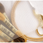 Casa si Gradina - Decoratiuni - DIY - Articole mercerie - Canvas sau panza solubila in apa DMC, Aida 5.5pct, 20x22cm - Infinity.ro