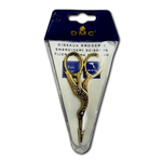 Casa si Gradina - Decoratiuni - DIY - Articole mercerie - Foarfeca pentru broderie DMC, 9cm, auriu, U36 - Infinity.ro