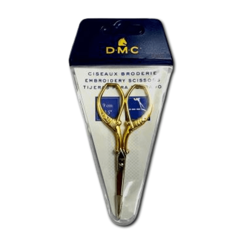 Casa si Gradina - Decoratiuni - DIY - Articole mercerie - Foarfeca pentru broderie DMC, 9cm, auriu, U39 - Infinity.ro