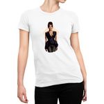 Fashion, accesorii si bijuterii - Femei - Imbracaminte femei - Tricouri si topuri femei - Tricou Femei Beyonce Fashion Design BREAK MY SOUL Renaissance, alb,  marime 2XL - Infinity.ro