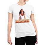 Fashion, accesorii si bijuterii - Femei - Imbracaminte femei - Tricouri si topuri femei - Tricou Femei Beyonce Artist Award Winner Oscar MTV European, alb,  marime 2XL - Infinity.ro