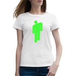 Fashion, accesorii si bijuterii - Femei - Imbracaminte femei - Tricouri si topuri femei - Tricou femei Billie Eilish Blohsh Tourette Sindrom, alb, marime 2XL - Infinity.ro