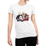 Fashion, accesorii si bijuterii - Femei - Imbracaminte femei - Tricouri si topuri femei - Tricou Femei Claymore Teresa Hawkeye Darling in the FranXX, alb,  marime 2XL - Infinity.ro