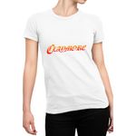 Fashion, accesorii si bijuterii - Femei - Imbracaminte femei - Tricouri si topuri femei - Tricou Femei Claymore Youkai Logo Otaku Knight Japan, alb,  marime 2XL - Infinity.ro