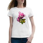 Fashion, accesorii si bijuterii - Femei - Imbracaminte femei - Tricouri si topuri femei - Tricou femei Cuddle Team Leader Fortnite GTA, alb, marime 2XL - Infinity.ro