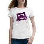 Fashion, accesorii si bijuterii - Femei - Imbracaminte femei - Tricouri si topuri femei - Tricou femei Cyberpunk 2077 Game Night City, alb, marime 2XL - Infinity.ro