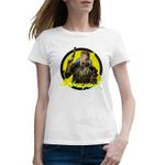 Fashion, accesorii si bijuterii - Femei - Imbracaminte femei - Tricouri si topuri femei - Tricou femei Cyberpunk 2077 Master Killer Legend, alb, marime 2XL - Infinity.ro