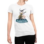 Fashion, accesorii si bijuterii - Femei - Imbracaminte femei - Tricouri si topuri femei - Tricou Femei DanMachi Hestia Bell Fall Fight Sky Dungeon, alb,  marime 2XL - Infinity.ro