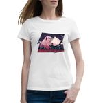 Fashion, accesorii si bijuterii - Femei - Imbracaminte femei - Tricouri si topuri femei - Tricou femei Darling in the FranXX Hiro Anime, alb, marime 2XL - Infinity.ro