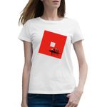 Fashion, accesorii si bijuterii - Femei - Imbracaminte femei - Tricouri si topuri femei - Tricou femei Dead by Daylight Roblox Horror, alb, marime 2XL - Infinity.ro