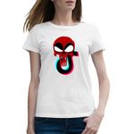 Fashion, accesorii si bijuterii - Femei - Imbracaminte femei - Tricouri si topuri femei - Tricou femei Deadpool Tiktok Horror Reaper Skull, alb, marime 2XL - Infinity.ro