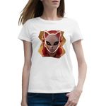 Fashion, accesorii si bijuterii - Femei - Imbracaminte femei - Tricouri si topuri femei - Tricou femei Demon Slayer Sabito Samurai Anime Manga, alb, marime 2XL - Infinity.ro