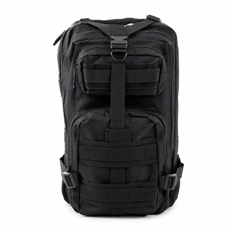 Sport si Outdoor - Articole de voiaj - Rucsacuri - Rucsac Tactic Militar de Supravietuire 28L DEPOX®, Negru, Compartimente Multiple, Sistem MOLLE - Infinity.ro