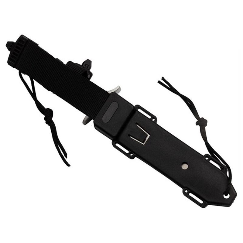 Sport si Outdoor - Camping - Cutite, bricege si accesorii - Cutite si bricege - Cutit tactic cu lama fixa pentru activitati outdoor si supravietuire DEPOX®, otel inoxidabil, 30 cm - Infinity.ro