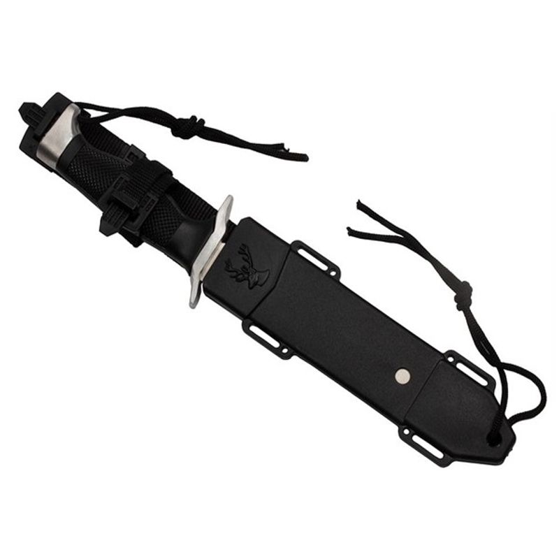 Sport si Outdoor - Camping - Cutite, bricege si accesorii - Cutite si bricege - Cutit tactic cu lama fixa pentru activitati outdoor si supravietuire DEPOX®, otel inoxidabil, 30 cm - Infinity.ro