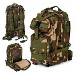 Sport si Outdoor - Articole de voiaj - Rucsacuri - Rucsac Tactic Militar de Supravietuire 28L DEPOX®, Camuflaj, Compartimente Multiple, Sistem MOLLE - Infinity.ro