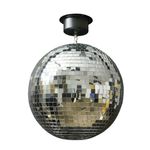 Casa si Gradina - Decoratiuni - Decoratiuni petrecere - Accesorii pentru petrecere - Glob disco motorizat DEPOX®, model oglinzi, 4W, 25 cm, argintiu - Infinity.ro