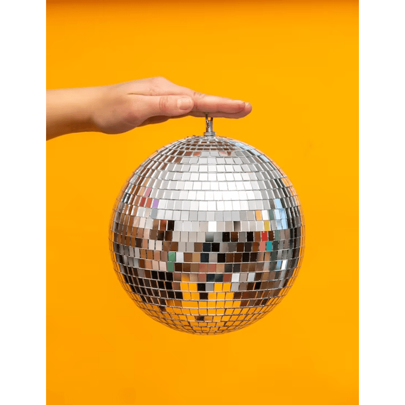 Casa si Gradina - Decoratiuni - Decoratiuni petrecere - Accesorii pentru petrecere - Glob disco motorizat DEPOX®, model oglinzi, 4W, 25 cm, argintiu - Infinity.ro