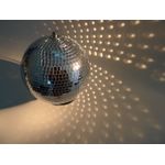 Casa si Gradina - Decoratiuni - Decoratiuni petrecere - Accesorii pentru petrecere - Glob disco motorizat DEPOX®, model oglinzi, 4W, 25 cm, argintiu - Infinity.ro