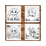 Carti si Birotica - Carti - Carti pentru copii - Carti de colorat - Carte de colorat antistres , 25 de ilustratii Catei Kawaii, 56 pagini, A5 - Infinity.ro