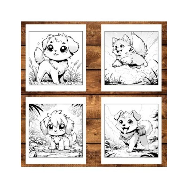 Carti si Birotica - Carti - Carti pentru copii - Carti de colorat - Carte de colorat antistres , 25 de ilustratii Catei Kawaii, 56 pagini, A5 - Infinity.ro