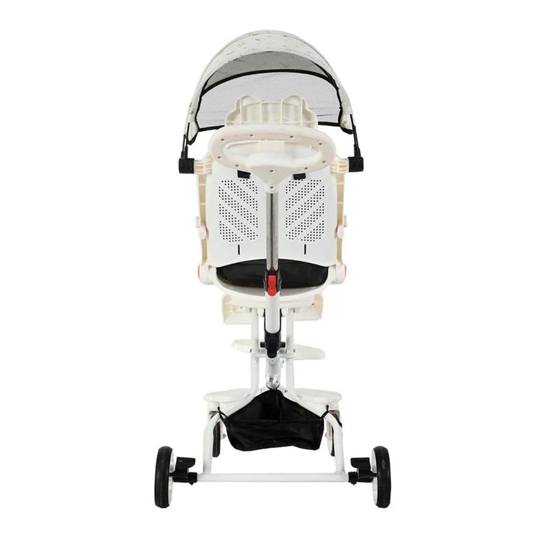 Jucarii, Copii si Bebe - Carucioare si articole de transport - Carucioare - Carucioare sport - Carucior Sport Pliabil KD-2012 Reversibil 360° pentru copii, 6–36 luni, alb - Infinity.ro