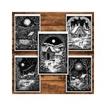 Carti si Birotica - Carti - Carti pentru copii - Carti de colorat - Carte de colorat antistres , 30 de ilustratii Beautiful Christmas Nights, 66 pagini, A5 - Infinity.ro