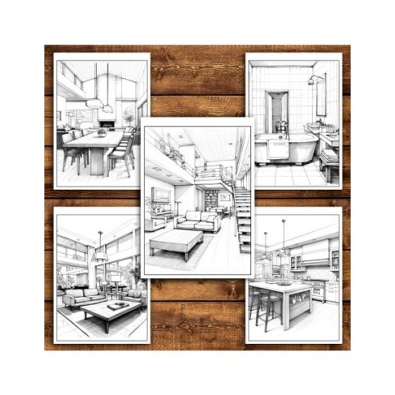 Carti si Birotica - Carti - Carti pentru copii - Carti de colorat - Carte de colorat antistres , 30 de ilustratii Design interior - Volumul II, 66 pagini, A5 - Infinity.ro