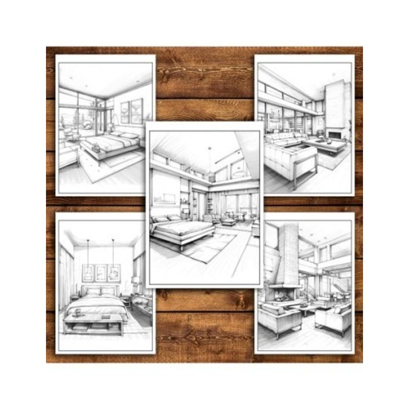 Carti si Birotica - Carti - Carti pentru copii - Carti de colorat - Carte de colorat antistres , 30 de ilustratii Design interior - Volumul II, 66 pagini, A5 - Infinity.ro
