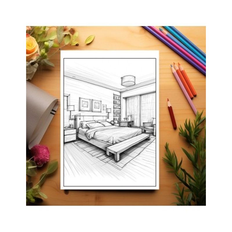 Carti si Birotica - Carti - Carti pentru copii - Carti de colorat - Carte de colorat antistres , 30 de ilustratii Design interior - Volumul II, 66 pagini, A5 - Infinity.ro