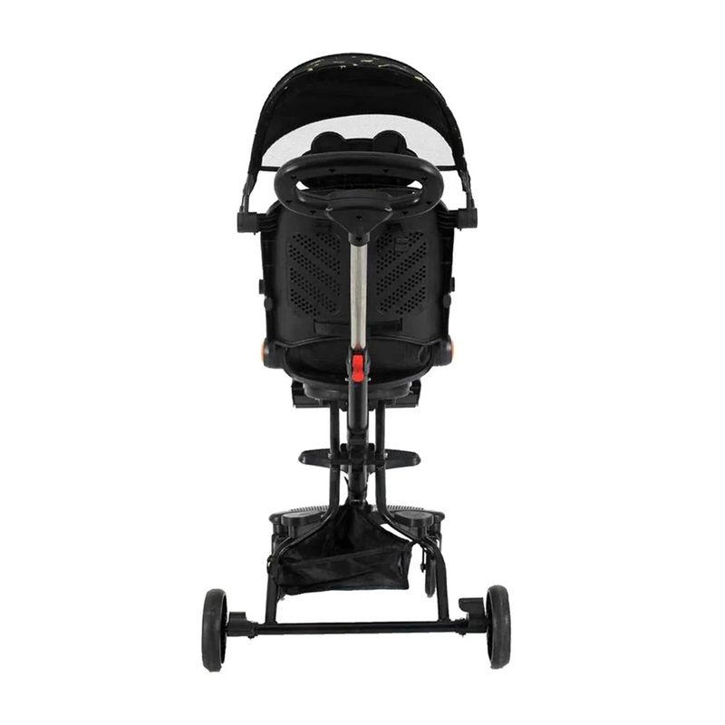 Jucarii, Copii si Bebe - Carucioare si articole de transport - Carucioare - Carucioare sport - Carucior Sport Pliabil KD-2012 Reversibil 360° pentru copii, 6–36 luni, negru - Infinity.ro