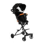 Jucarii, Copii si Bebe - Carucioare si articole de transport - Carucioare - Carucioare sport - Carucior Sport Pliabil KD-2010 pentru copii, ideal pentru calatorii, 6–36 luni, negru - Infinity.ro