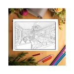Carti si Birotica - Carti - Carti pentru copii - Carti de colorat - Carte de colorat antistres , 30 de ilustratii Interioare de Lux, 66 pagini, A5 - Infinity.ro