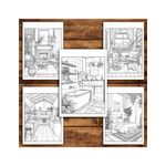Carti si Birotica - Carti - Carti pentru copii - Carti de colorat - Carte de colorat antistres , 30 de ilustratii Interioare Boho, 66 pagini, A5 - Infinity.ro