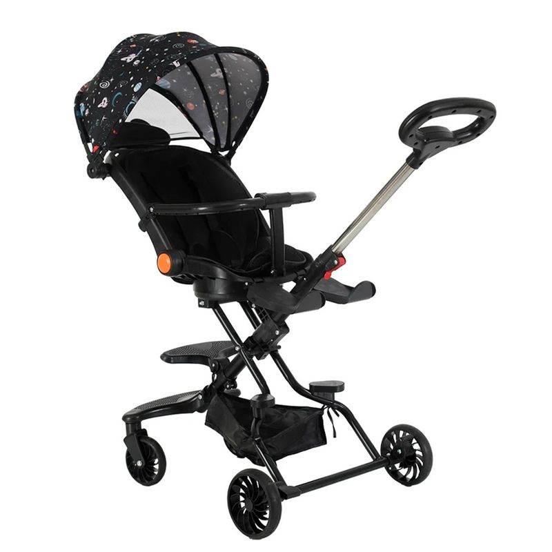 Jucarii, Copii si Bebe - Carucioare si articole de transport - Carucioare - Carucioare sport - Carucior Sport Pliabil KD-2012 Reversibil 360° pentru copii, 6–36 luni, multicolor - Infinity.ro
