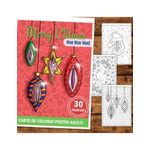 Carti si Birotica - Carti - Carti pentru copii - Carti de colorat - Carte de colorat antistres , 30 de ilustratii Merry Clitmas, 96 pagini, A5 - Infinity.ro