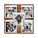 Carti si Birotica - Carti - Carti pentru copii - Carti de colorat - Carte de colorat antistres , 34 de ilustratii Graffity Dogs, 74 pagini, A5 - Infinity.ro