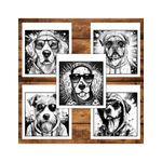 Carti si Birotica - Carti - Carti pentru copii - Carti de colorat - Carte de colorat antistres , 34 de ilustratii Graffity Dogs, 74 pagini, A5 - Infinity.ro