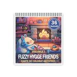 Carti si Birotica - Carti - Carti pentru copii - Carti de colorat - Carte de colorat antistres , 36 de ilustratii Fuzzy Hygge Friends - Volumul I, 78 pagini, A5 - Infinity.ro