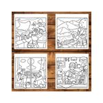 Carti si Birotica - Carti - Carti pentru copii - Carti de colorat - Carte de colorat antistres , 35 de ilustratii Chill Moments, 76 pagini, A5 - Infinity.ro