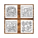 Carti si Birotica - Carti - Carti pentru copii - Carti de colorat - Carte de colorat antistres , 37 de ilustratii Comfy Days, 106 pagini, A5 - Infinity.ro