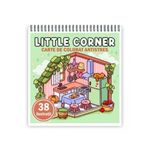 Carti si Birotica - Carti - Carti pentru copii - Carti de colorat - Carte de colorat antistres , 38 de ilustratii Little Corner, 82 pagini, A5 - Infinity.ro