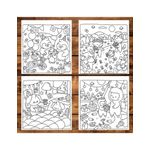 Carti si Birotica - Carti - Carti pentru copii - Carti de colorat - Carte de colorat antistres , 39 de ilustratii Furry Fun, 84 pagini, A5 - Infinity.ro