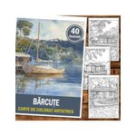 Carti si Birotica - Carti - Carti pentru copii - Carti de colorat - Carte de colorat antistres , 40 de ilustratii Barcute, 86 pagini, A5 - Infinity.ro