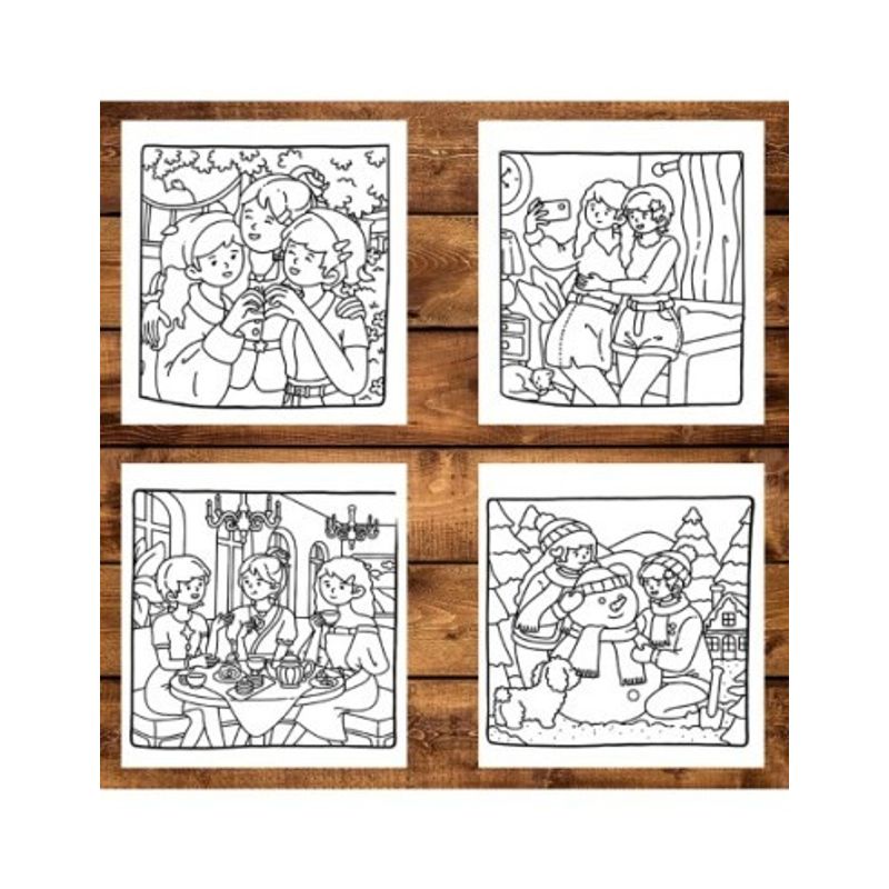 Carti si Birotica - Carti - Carti pentru copii - Carti de colorat - Carte de colorat antistres , 40 de ilustratii Bestie Goals, 86 pagini, A5 - Infinity.ro
