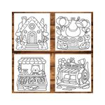 Carti si Birotica - Carti - Carti pentru copii - Carti de colorat - Carte de colorat antistres , 40 de ilustratii Comfy Space, 86 pagini, A5 - Infinity.ro