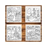 Carti si Birotica - Carti - Carti pentru copii - Carti de colorat - Carte de colorat antistres , 40 de ilustratii Cat Moments, 86 pagini, A5 - Infinity.ro