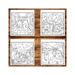 Carti si Birotica - Carti - Carti pentru copii - Carti de colorat - Carte de colorat antistres , 40 de ilustratii Cozy Date - Volumul I, 86 pagini, A5 - Infinity.ro