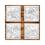 Carti si Birotica - Carti - Carti pentru copii - Carti de colorat - Carte de colorat antistres , 40 de ilustratii Cat Mom, 86 pagini, A5 - Infinity.ro